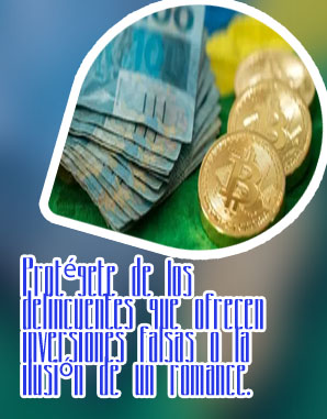 Estafadores de criptomonedas